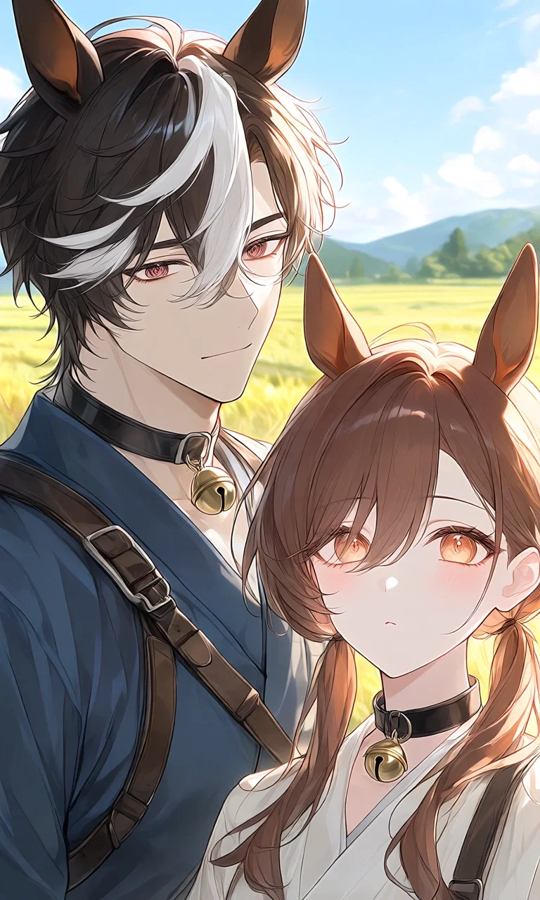 Farm Series - Horse demi-humans