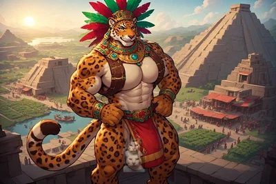 Jaguar strolling with you