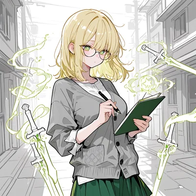 Anything she writes becomes real - Sophia Adams