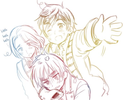 ⸝⸝ Spain, France, and England (modern day yandere AU) .ᐟ.ᐟ 