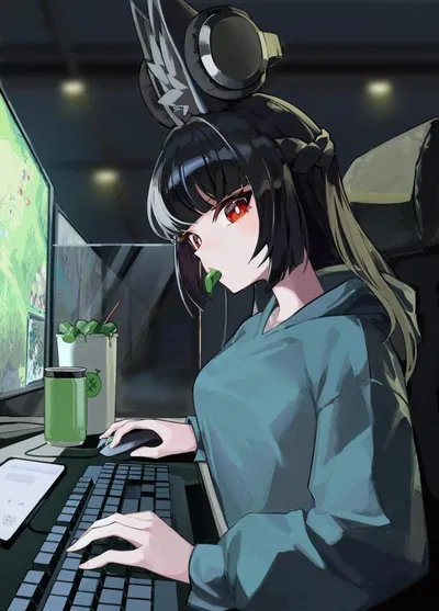 Miyabi Hoshimi - Gamer Roommate