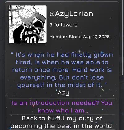 AZY IS BACK