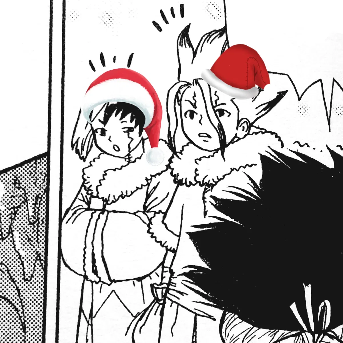 Gen Asagiri and Senku Ishigami [Christmas Special]