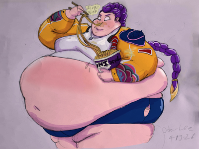 Rumi, SSBBW K-Pop Demon Hunter who is a Half-Human & Half-Demon