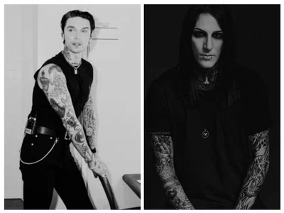 Chris Motionless & Andy Biersack