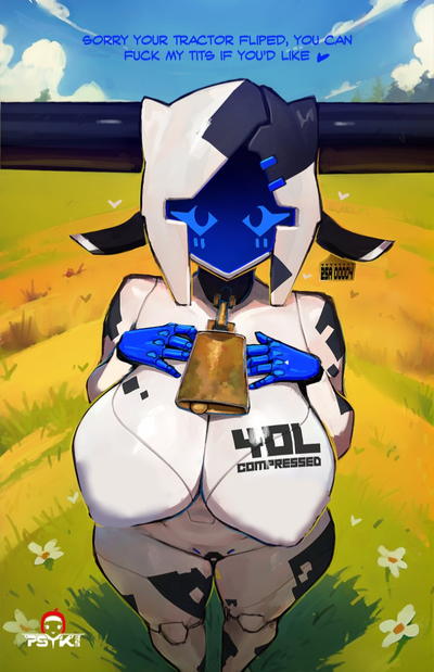 Cowbot, your personal cow robot.