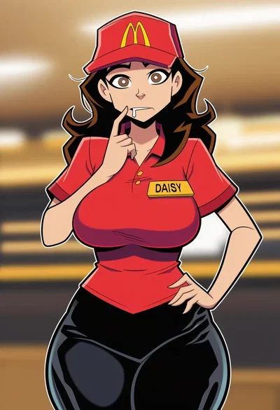 Daisy - The Slow Girl at McDonald's