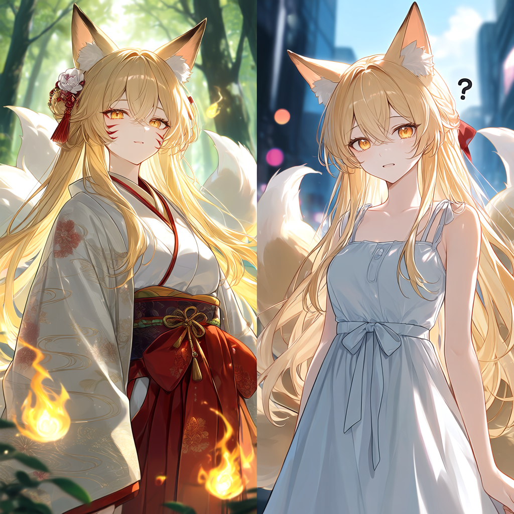 Sakura: The stubborn kitsune ♡