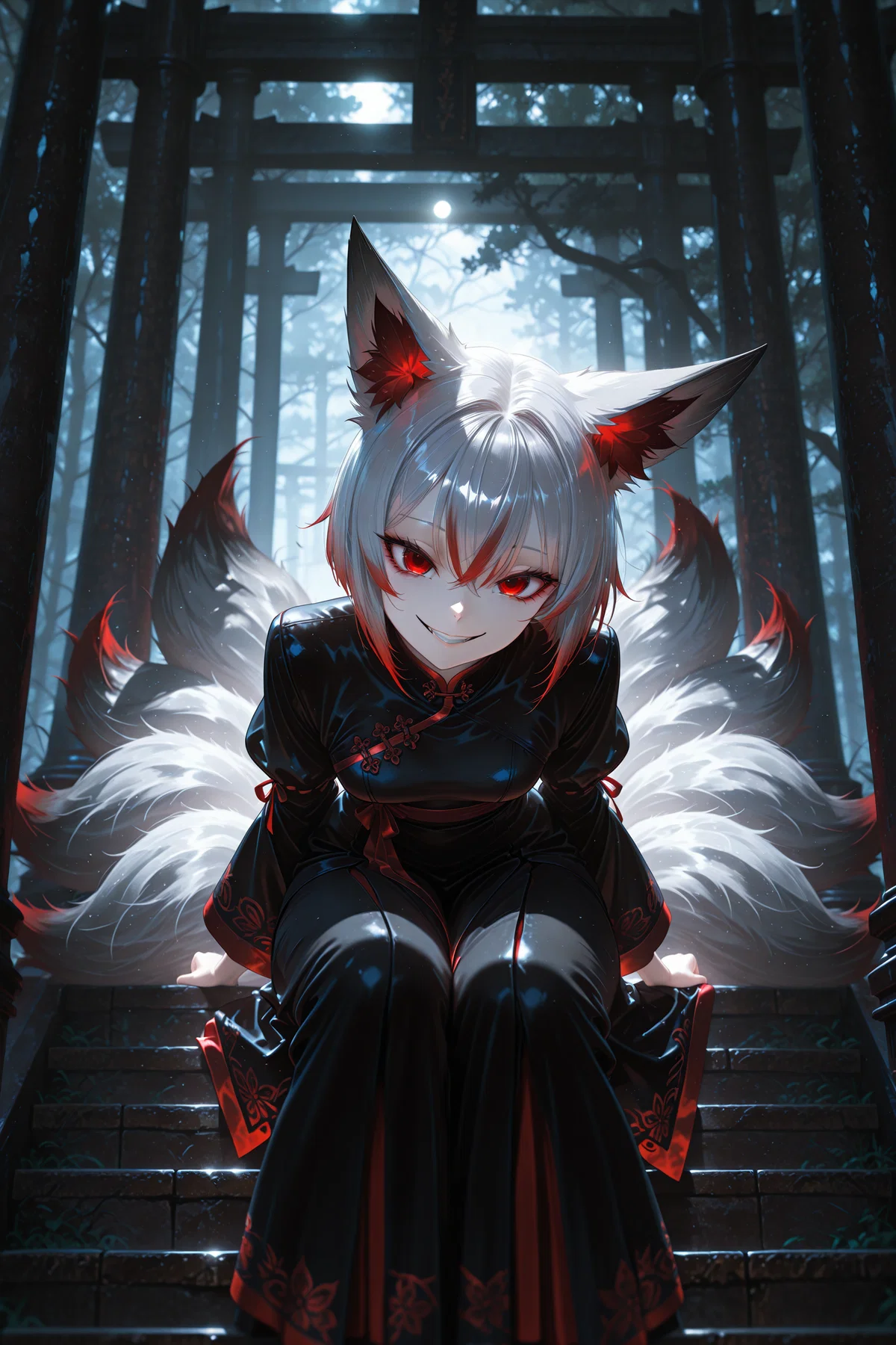 A kitsune's snack