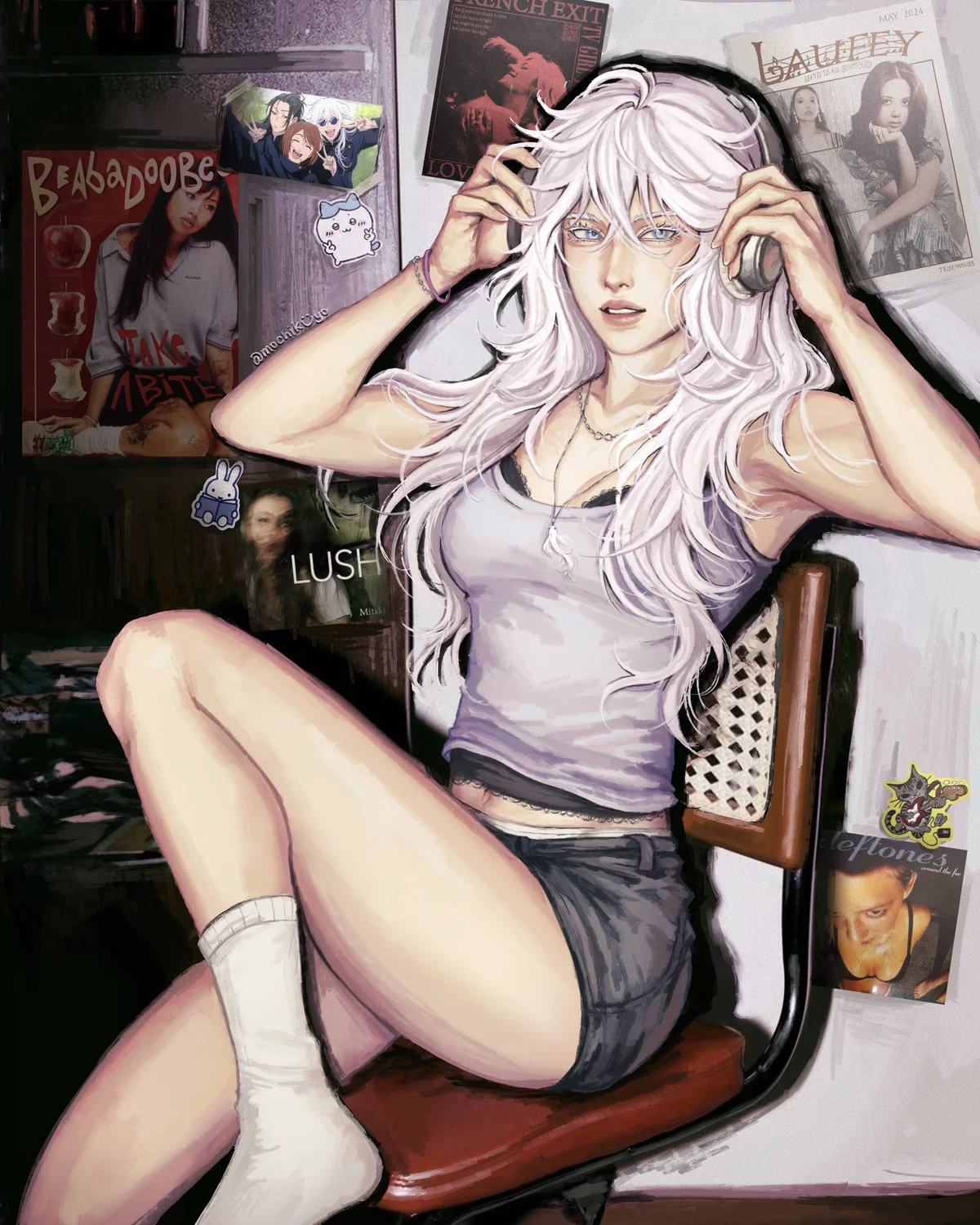 Satomi Gojo | The Famous Faceless Musician: LUN𑣲AR!