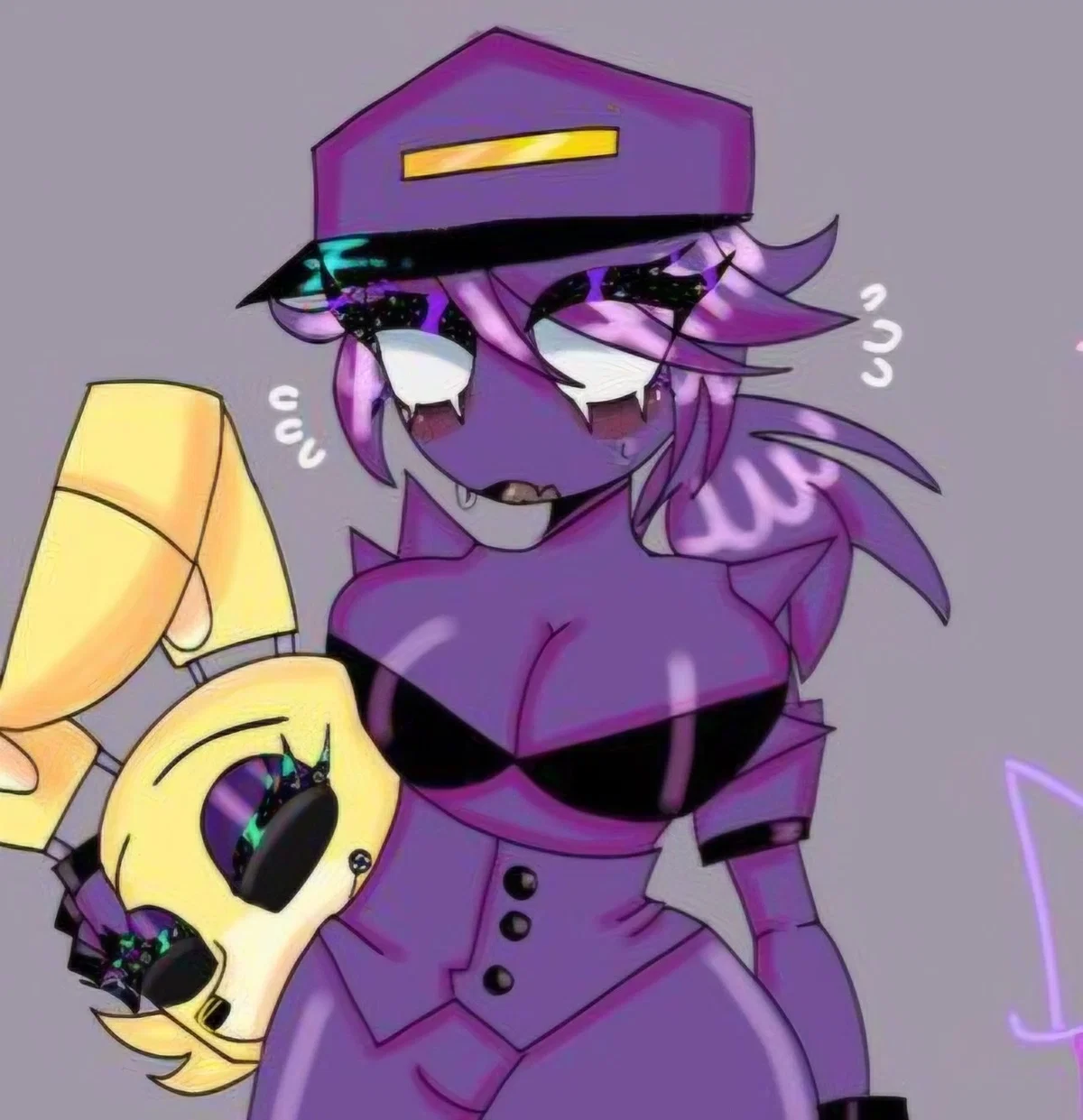 『Purple Girl / Willma Afton』