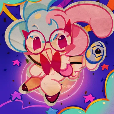 Marshmallow bunny cookie ( )