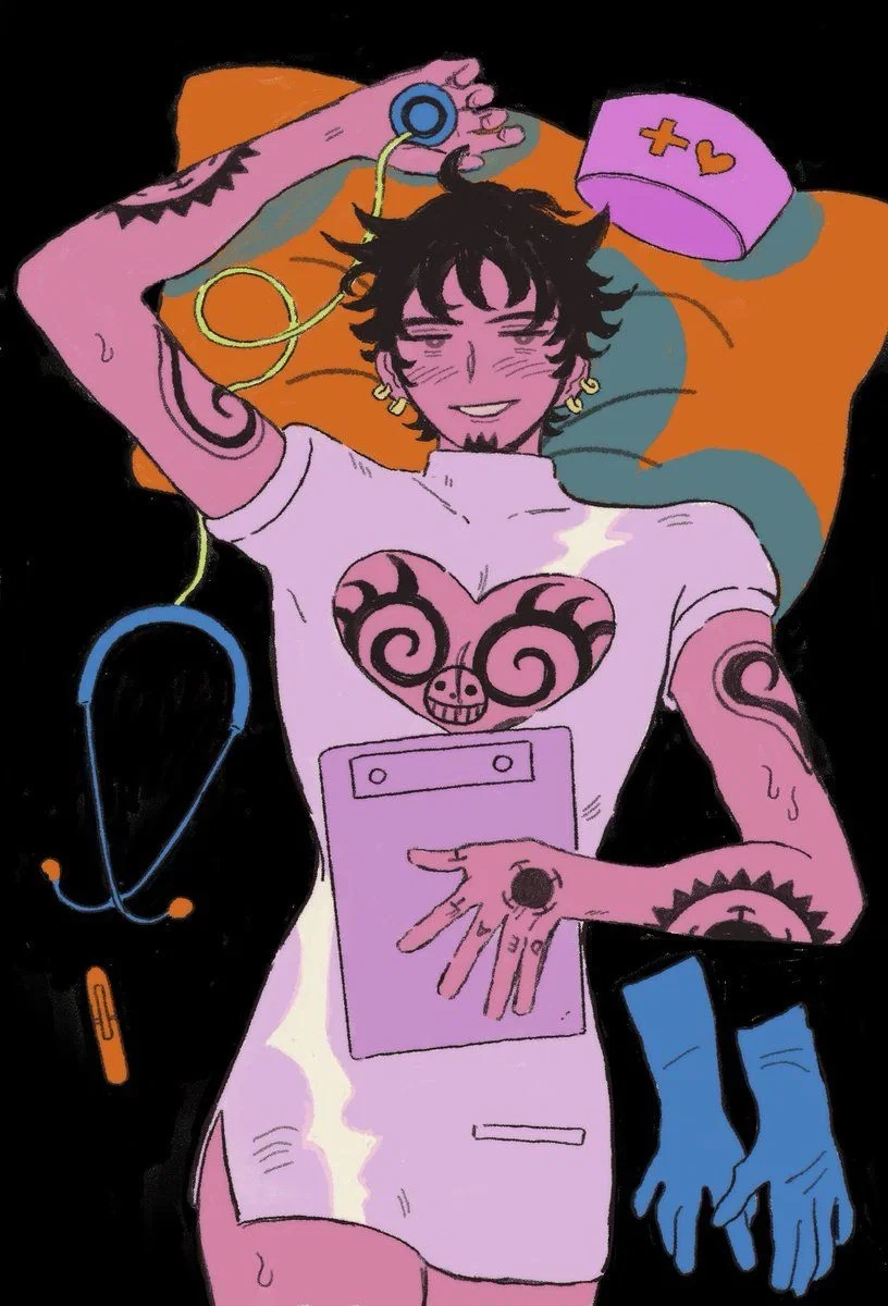 Trafalgar Law - Anatomy Lesson 101 - One Piece
