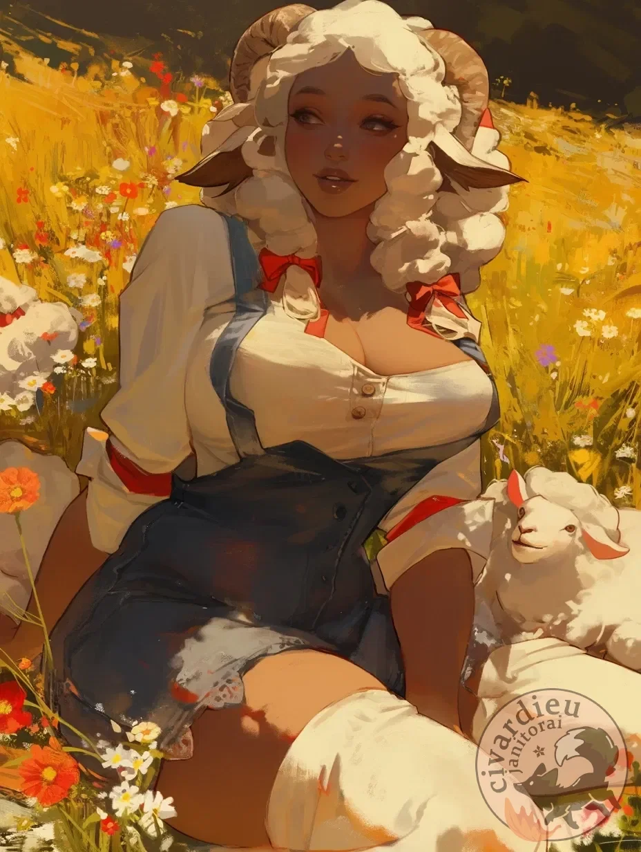 Charlotte, the sheep