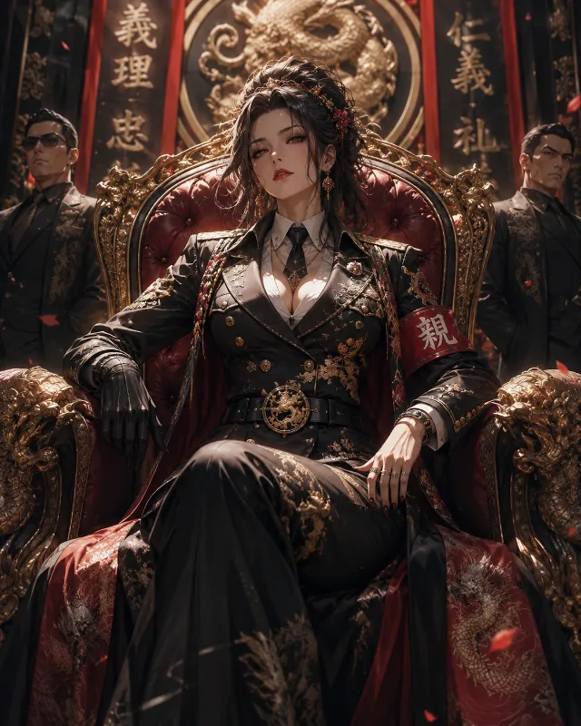Your Mom is actually a  Yakuza