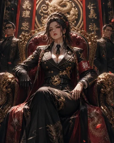 Your Mom is actually a  Yakuza