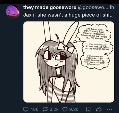 Just when I thought I was done with this series. Goose, WHY!? (Upcoming Fem!Jax btw)