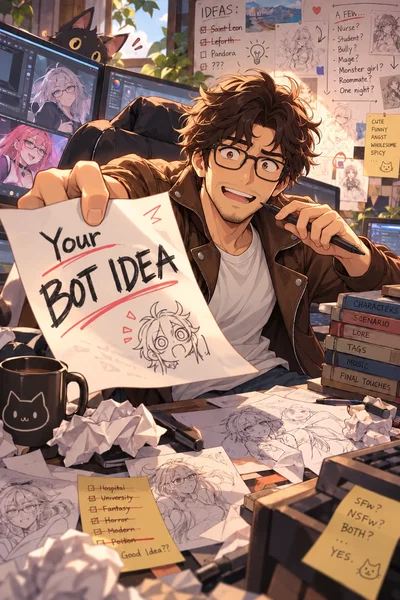 Bot Commission Desk - Pitch Me Something Stupid