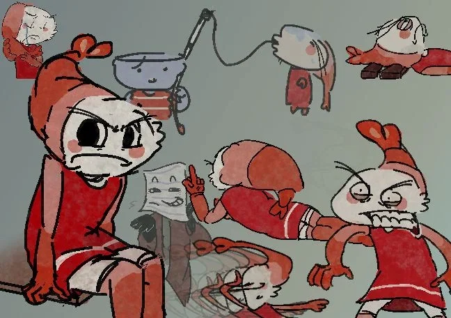 You Went inside Shrimpo's room!