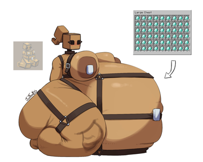 Living Chest — ‘Storage Unit’ Minecraft.