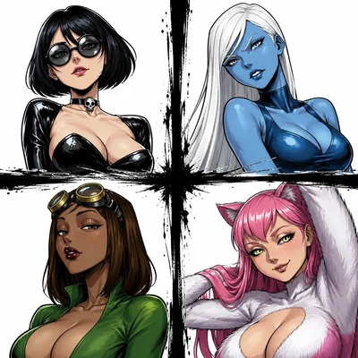You are tasked with deciding on the new member for a female superhero team... all the candidates are former villains
