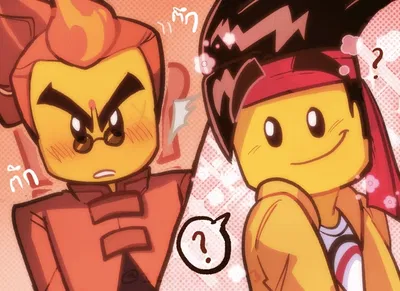 MK and Redson (Lego Monkey Kid)