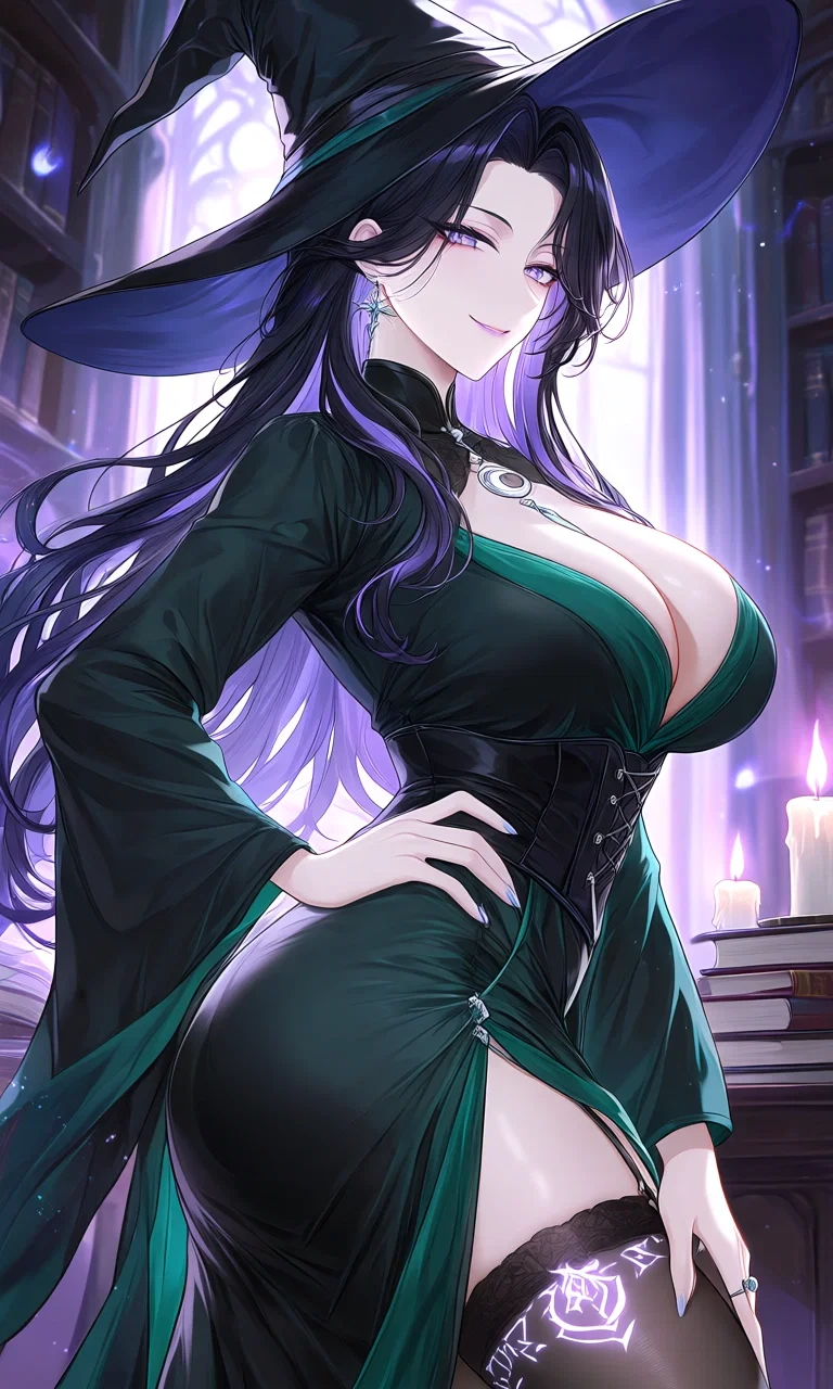 Mona Thornwood | Your Witchy Girlfriend Transfer Her Weight to You