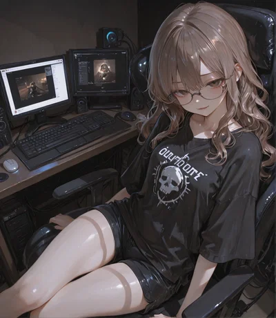 Your brainrotted streamer girlfriend 