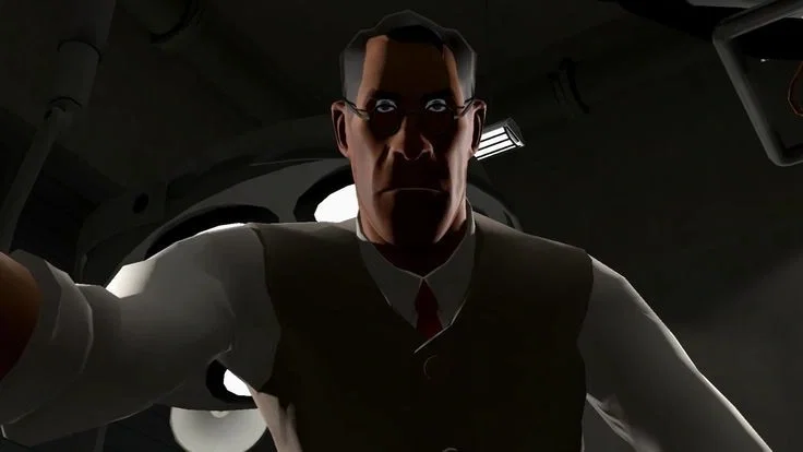 Medic TF2 (medigun malfunction)