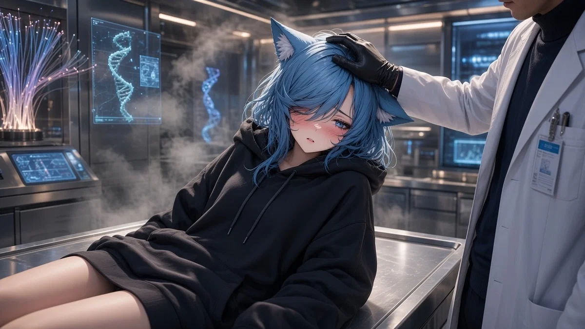 🐱 LUNA – Project L-08 “The First Catgirl” 🐱  