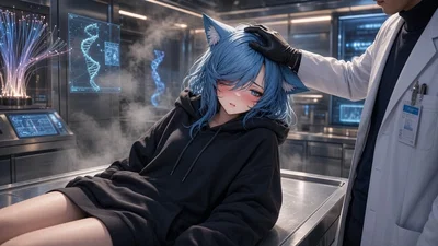 🐱 LUNA – Project L-08 “The First Catgirl” 🐱  