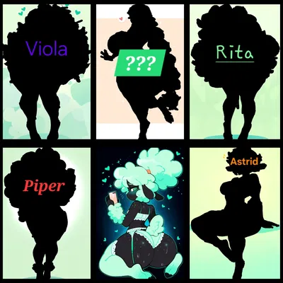 ⭐️4K Follower Special⭐️ ~ 🐑Marigold Girls Bot Poll + Bonus Mentha Intro Collection🐑