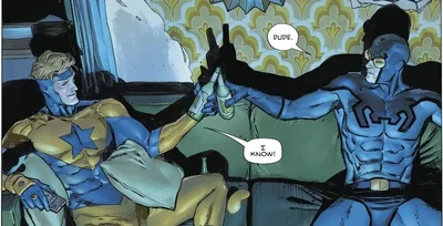 Booster Gold & Blue Beetle