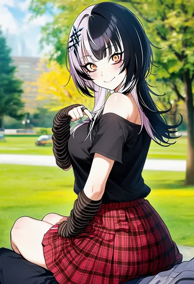 Shiori Novella (Public   in the Park)