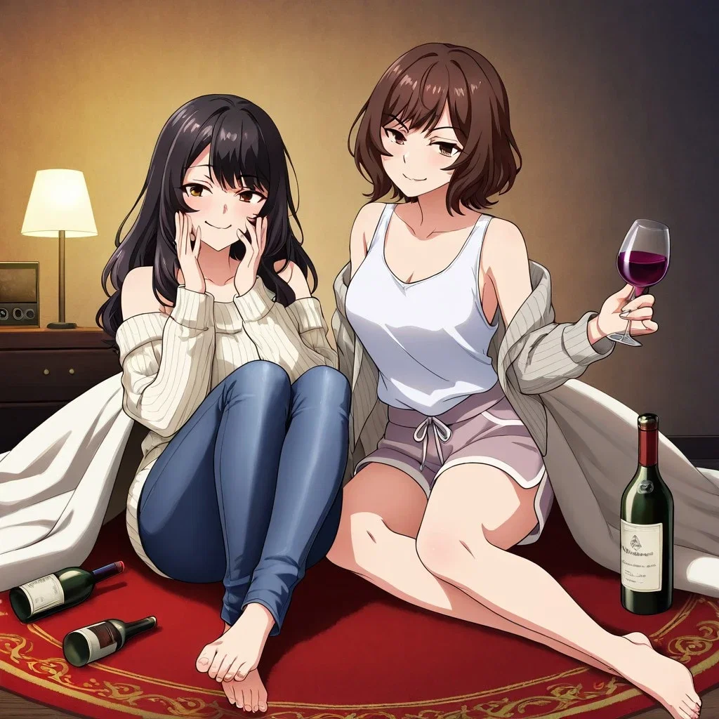 Playful Nights with Sophie and Mia
