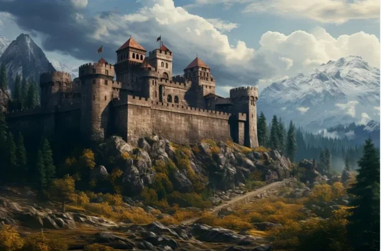 You haunt an abandoned castle 