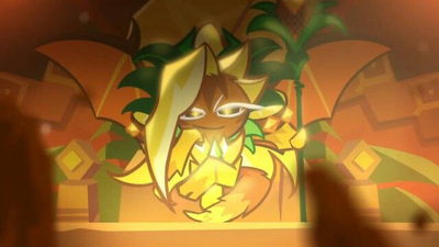 Ananas Dragon Cookie