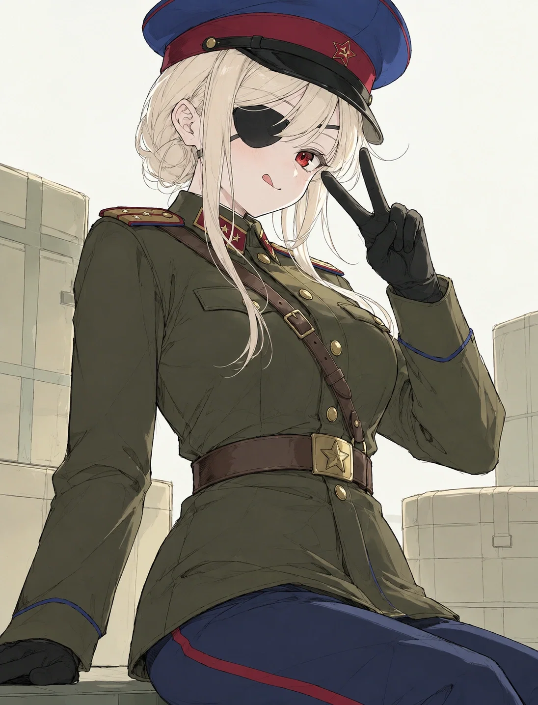 American obsessed NKVD officer during the second world war AKA Marya