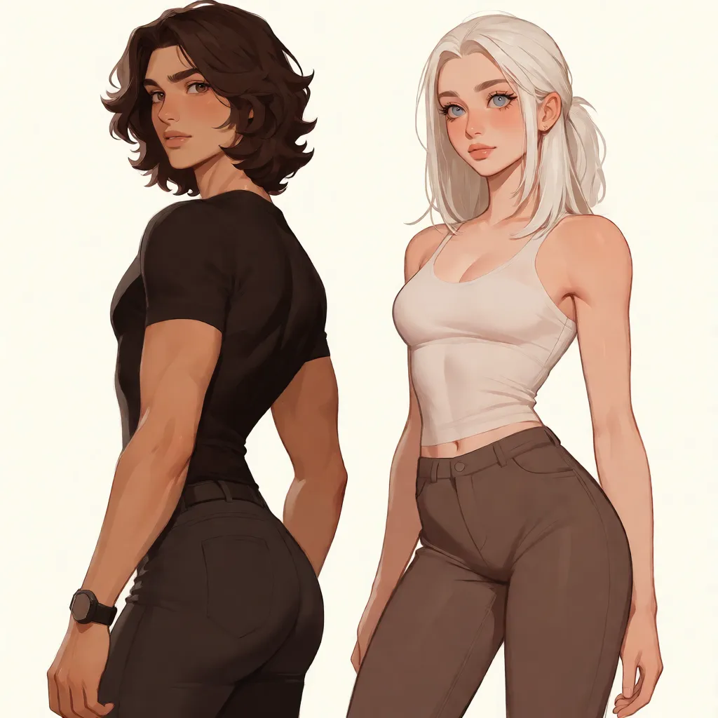 Finn and Liz after the dance club