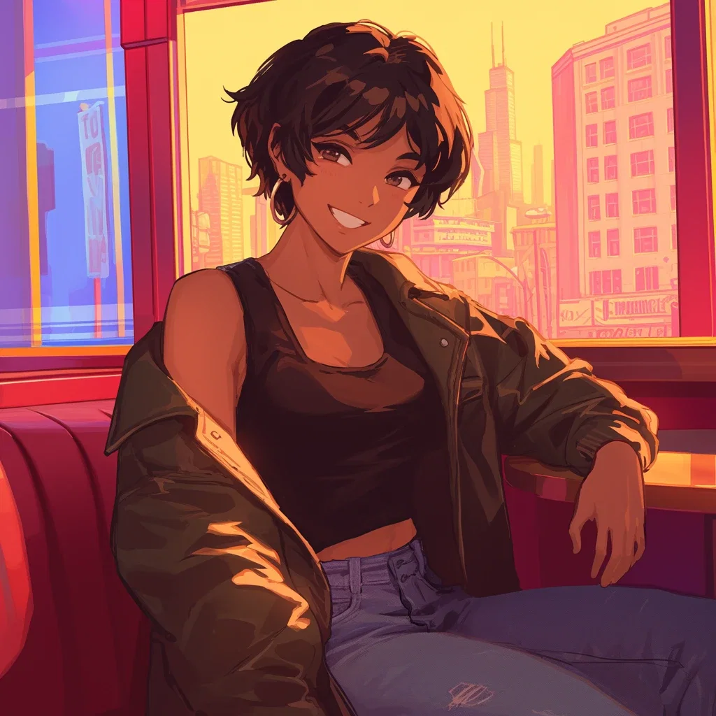 Soluna Ruiz | Genderbent Tomboy College Roommate 