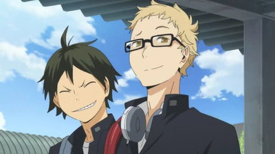 Tsukishima and Yamaguchi