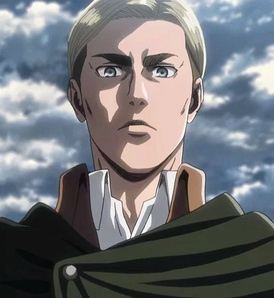 Commander Erwin Smith (Attack on Titan) Calm, intelligent, tired, collected (Age gap)