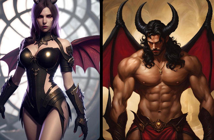 Akuma and Sylneth | Succubus and Incubus!
