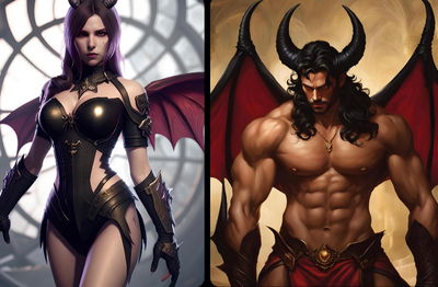 Akuma and Sylneth | Succubus and Incubus!