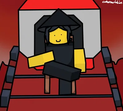 Katana battler from Roblox's The Battle Bricks