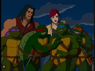 2003 Turtles + Casey and April