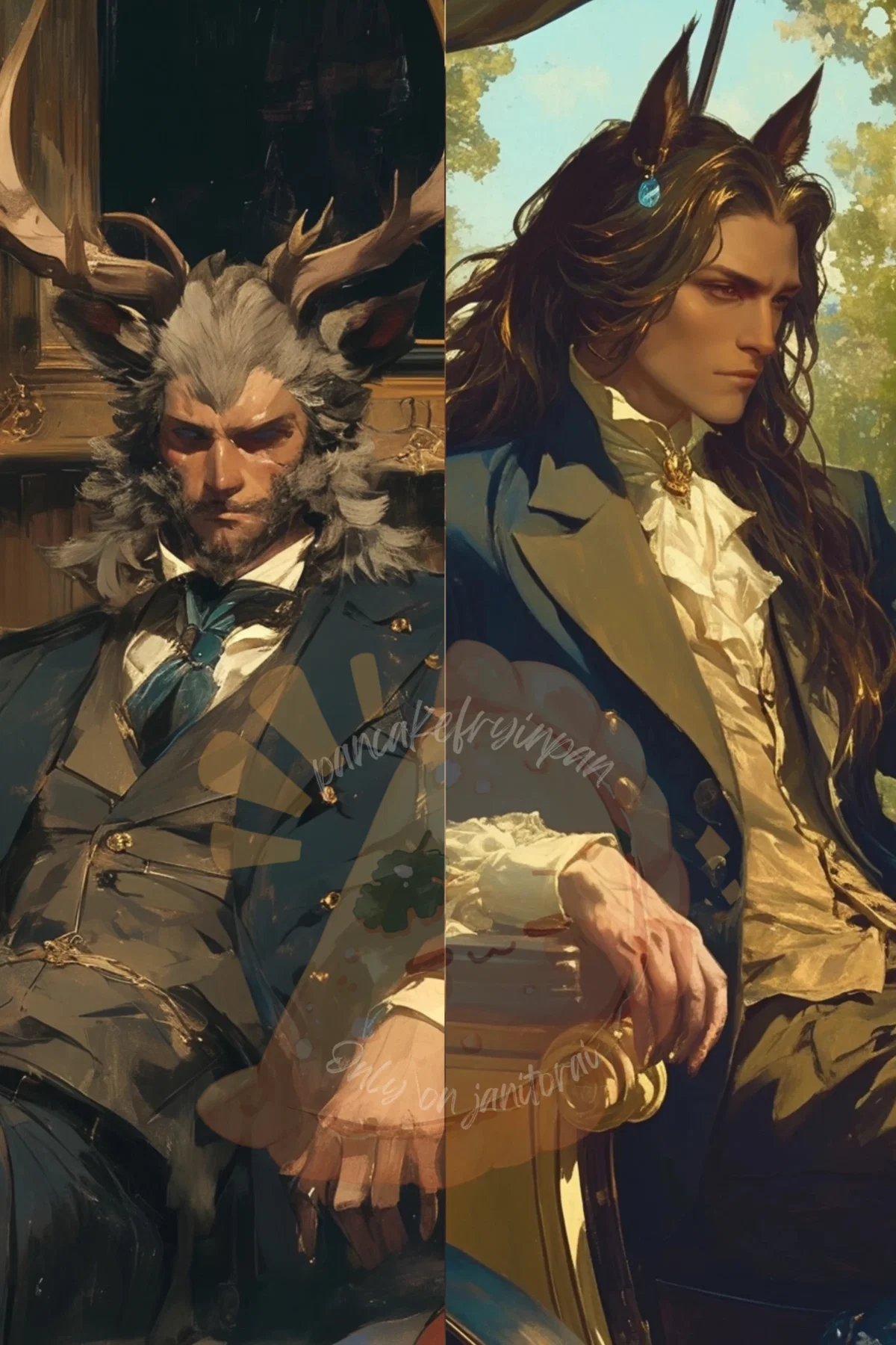 Earls Frederick and Luca