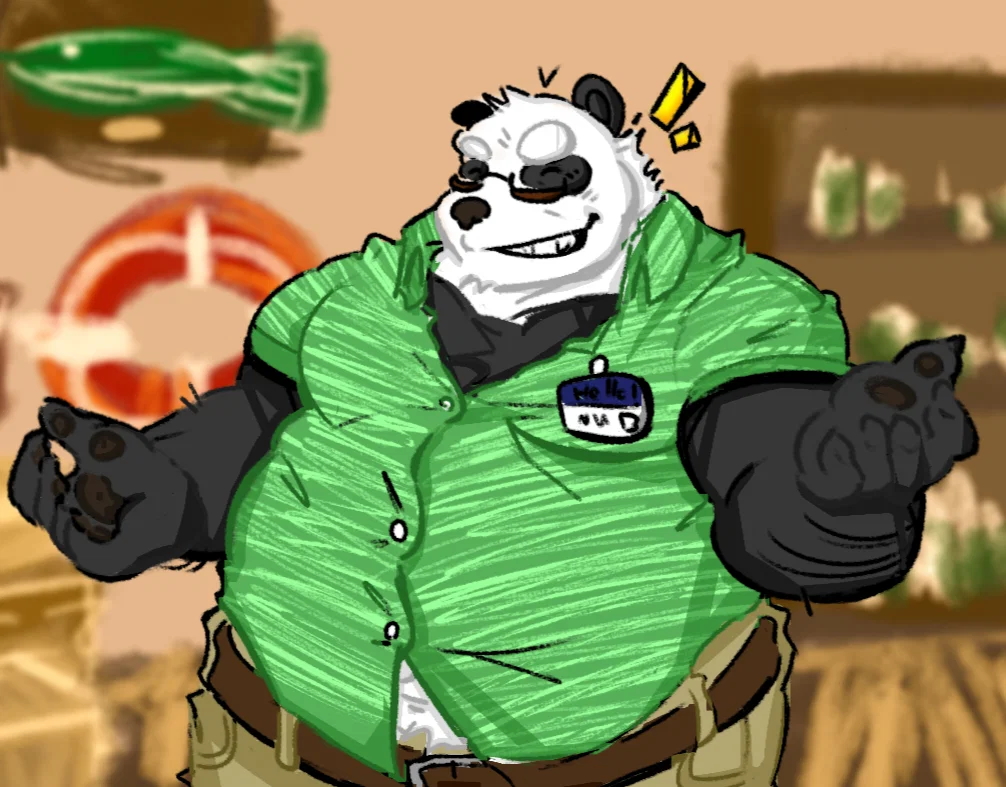  Lian Ma Zhi - Warm Fishing shop owner 🐼🎣