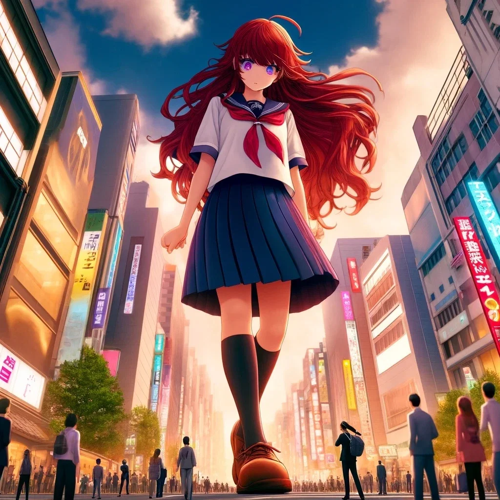 Kaori Oishi | Your Giantess Classmate