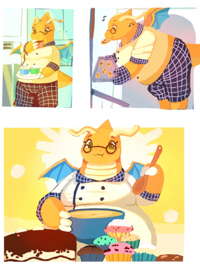 Julia the Chubby Baker